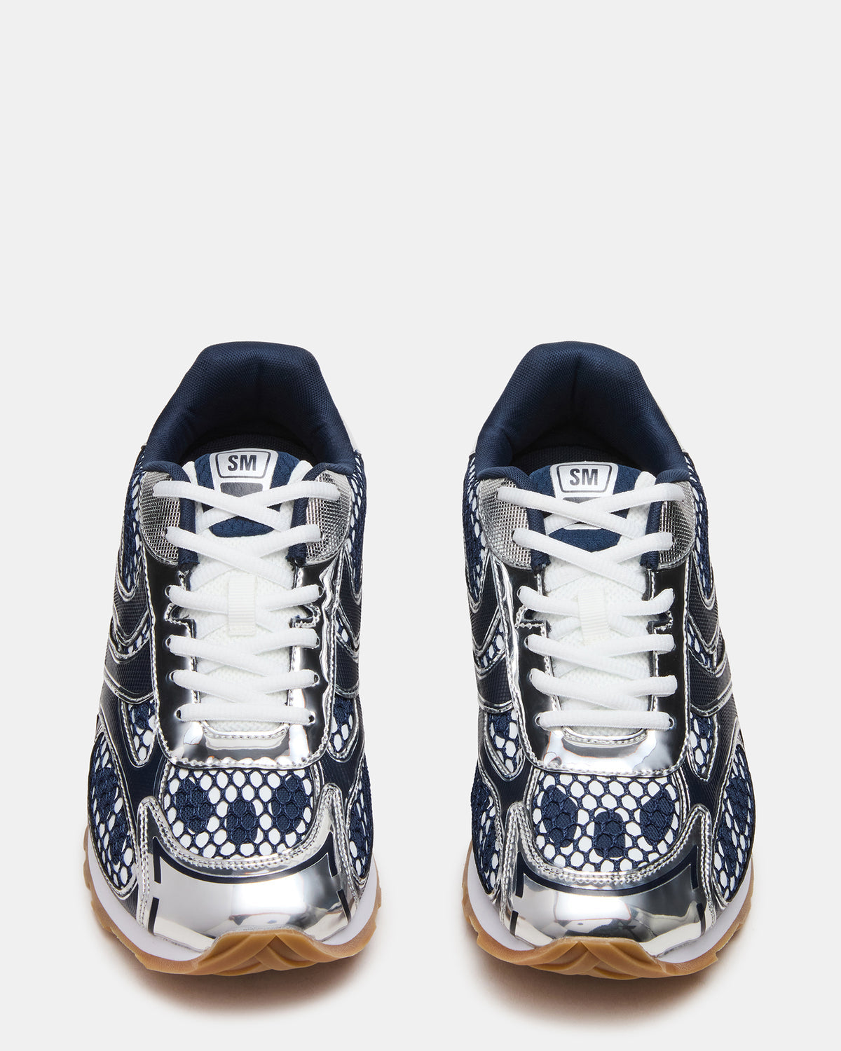 Steve Madden XYLO Blue Low-Top Lace-Up Men's Sneakers