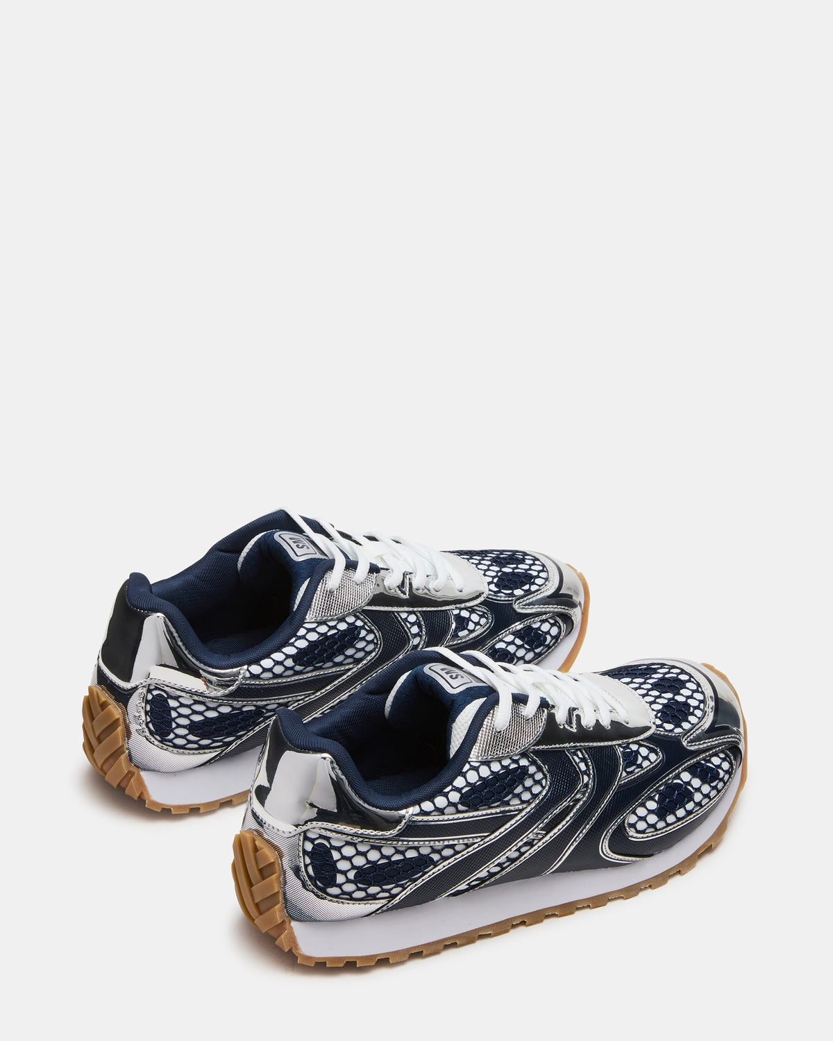 Steve Madden XYLO Blue Low-Top Lace-Up Men's Sneakers
