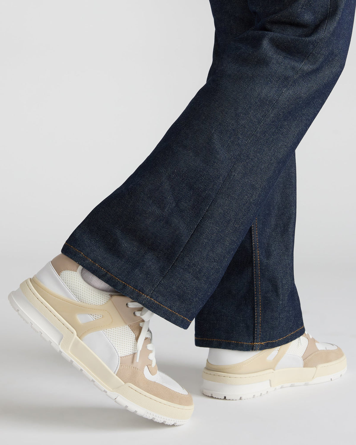 Steve Madden SANCHEZ White Multi Low-Top Lace-Up Men's Sneaker