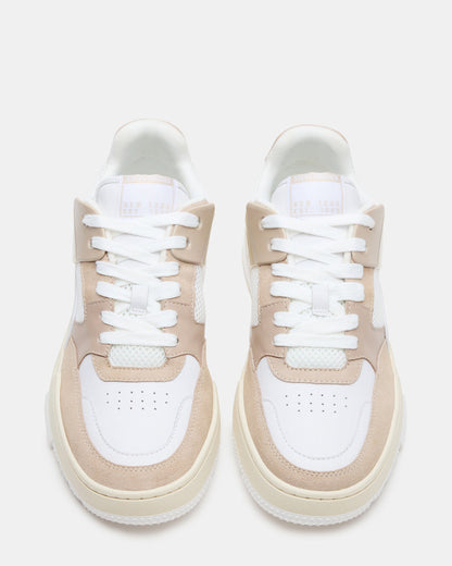 Steve Madden SANCHEZ White Multi Low-Top Lace-Up Men's Sneaker