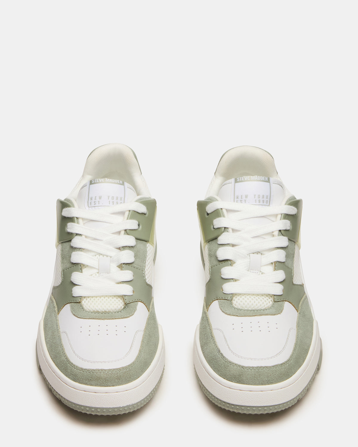 Steve Madden SANCHEZ Green Multi Low-Top Lace-Up Men's Sneaker