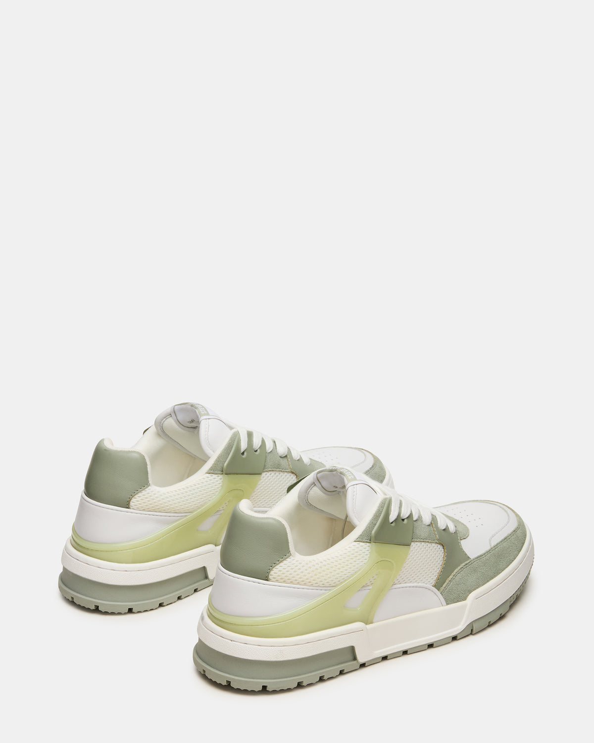 Steve Madden SANCHEZ Green Multi Low-Top Lace-Up Men's Sneaker