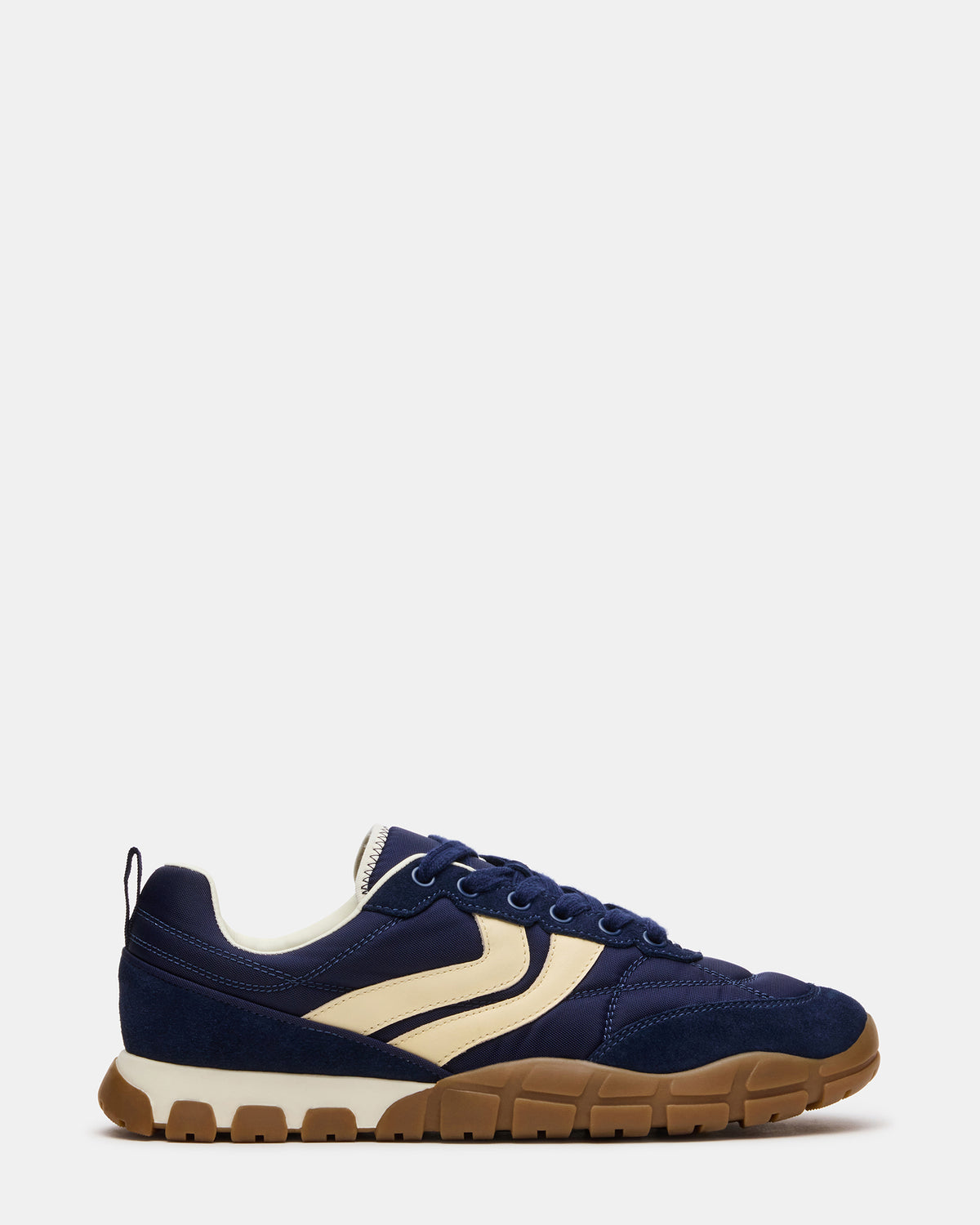 Steve Madden HORIZON Navy Low-Top Lace-Up Men's Sneaker