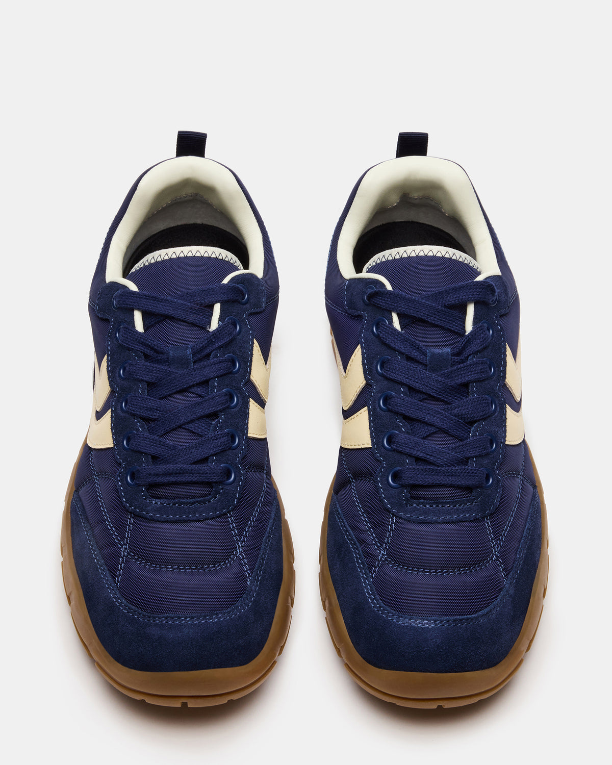 Steve Madden HORIZON Navy Low-Top Lace-Up Men's Sneaker
