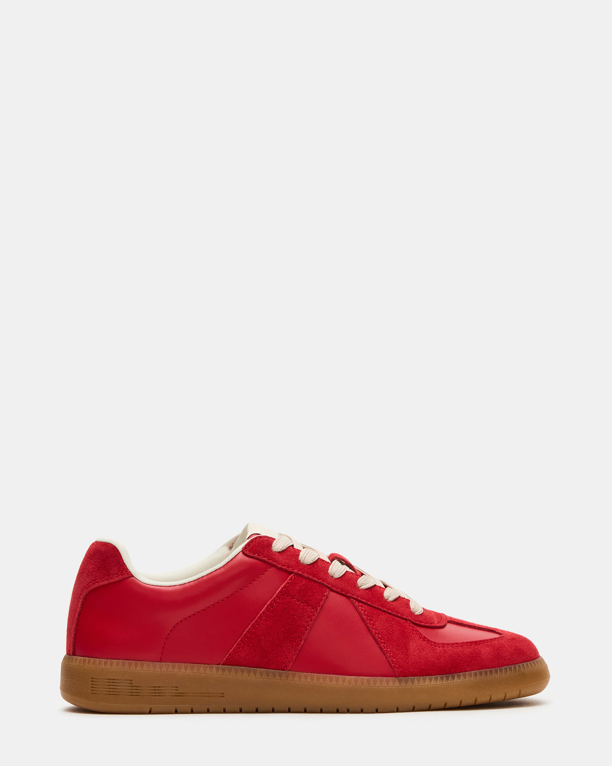 Steve Madden DIXON Red Low-Top Panel Men's Sneaker