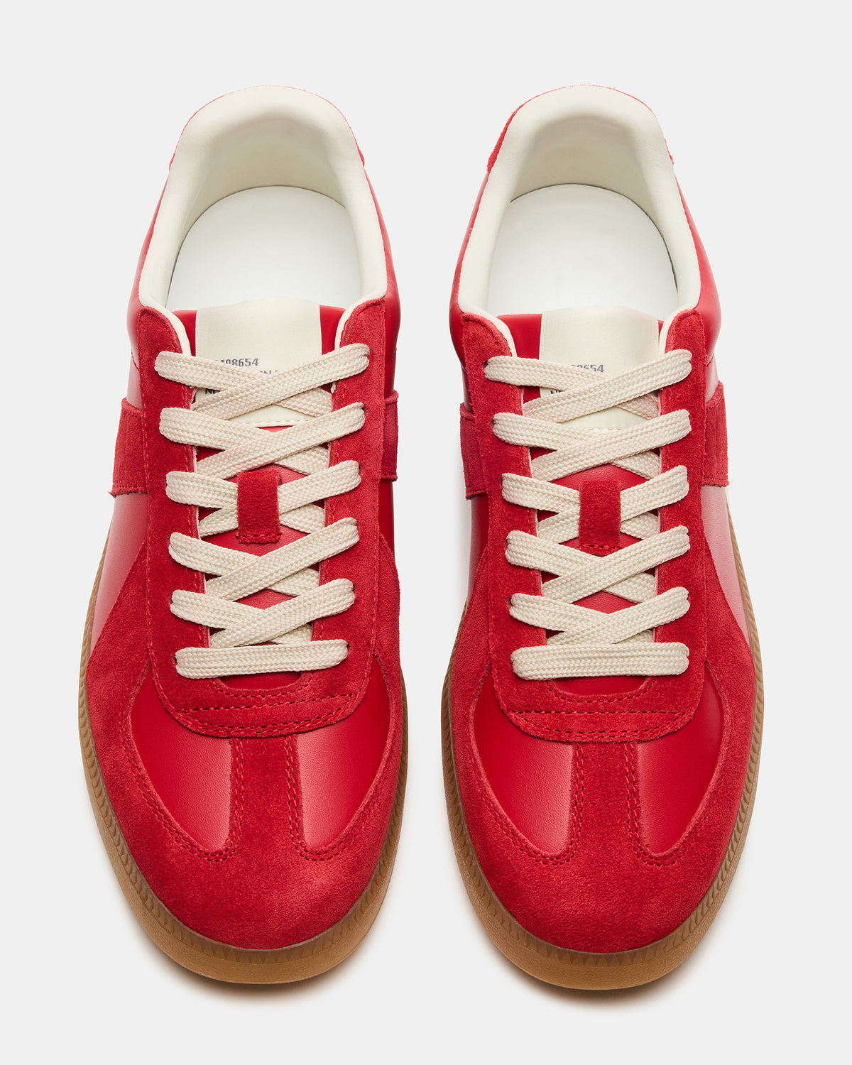 Steve Madden DIXON Red Low-Top Panel Men's Sneaker