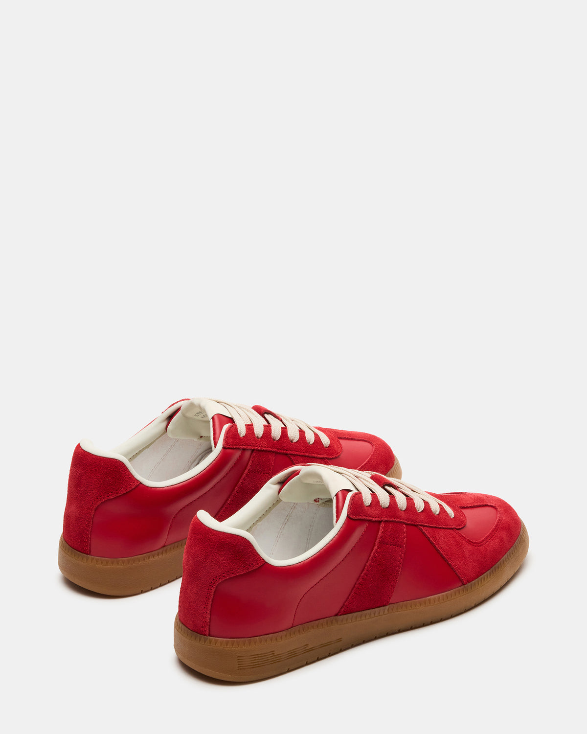 Steve Madden DIXON Red Low-Top Panel Men's Sneaker
