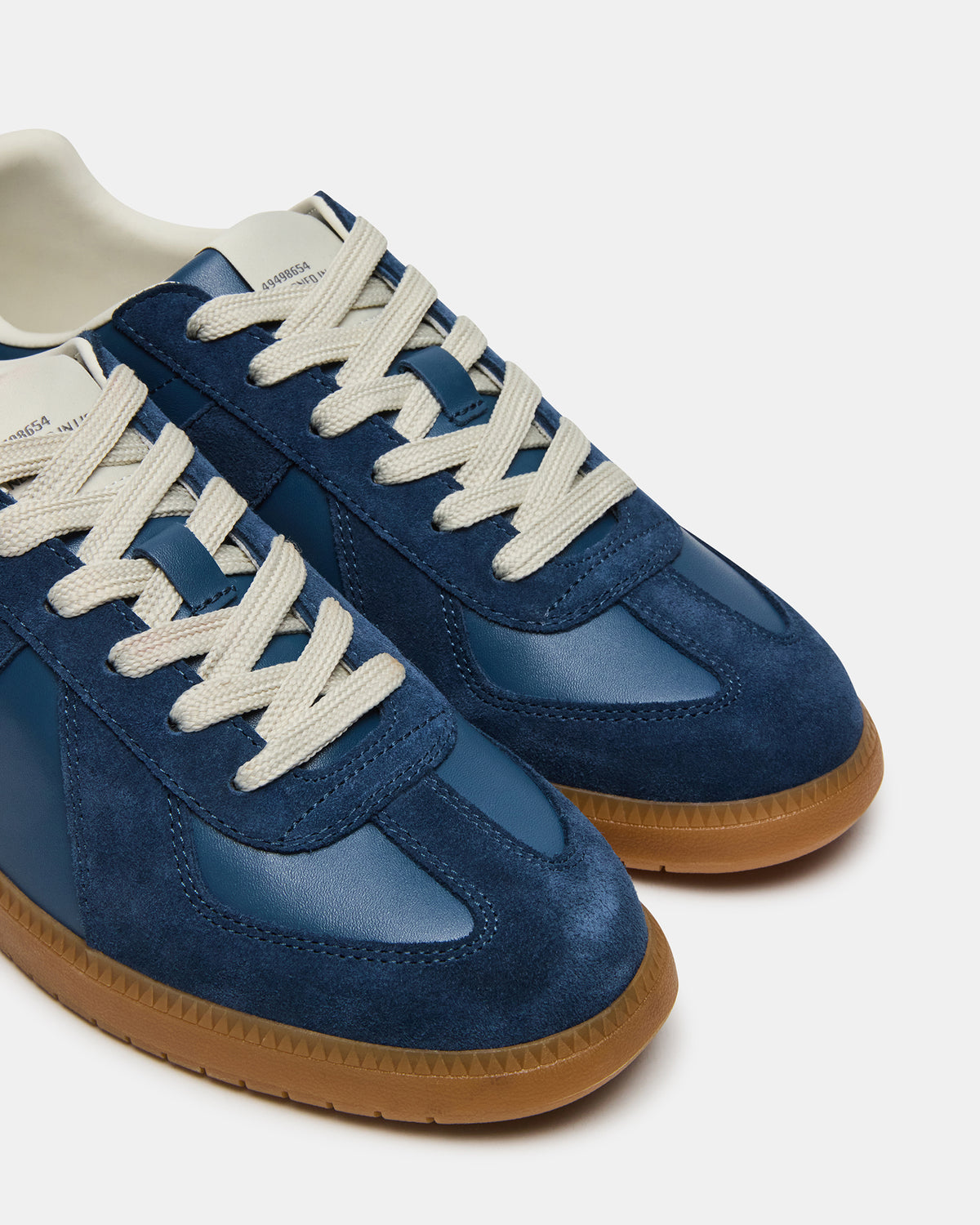 Steve Madden DIXON Navy Suede Low-Top Panel Men's Sneaker