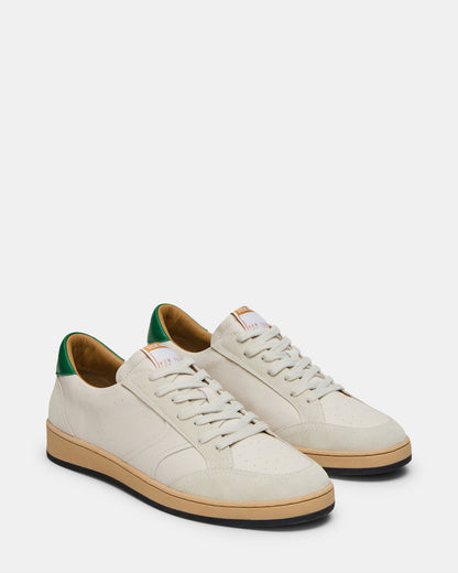 Steve Madden PRISMO Green Multi Low-Top Lace-Up Men's Sneaker