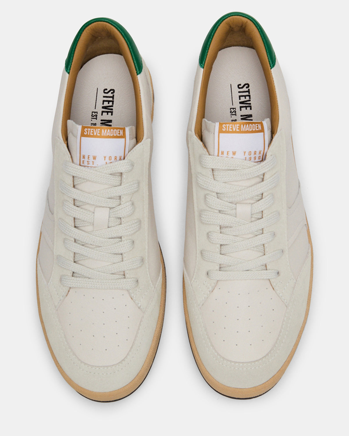 Steve Madden PRISMO Green Multi Low-Top Lace-Up Men's Sneaker