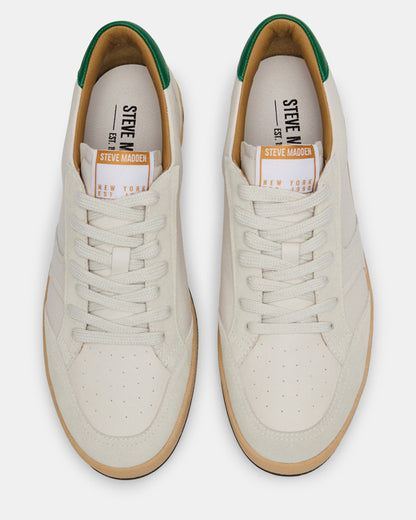 Steve Madden PRISMO Green Multi Low-Top Lace-Up Men's Sneaker