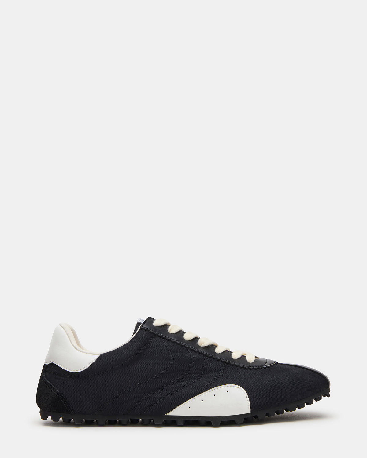 Steve Madden PUZZLE Black Low-Top Lace-Up Men's Sneaker