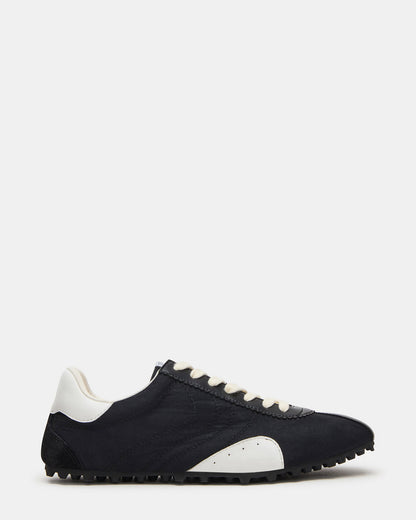 Steve Madden PUZZLE Black Low-Top Lace-Up Men's Sneaker