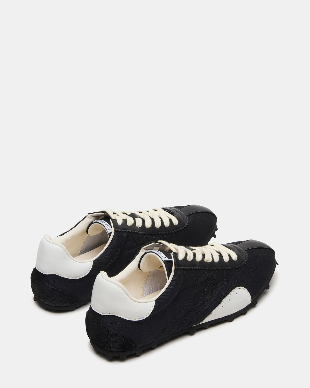Steve Madden PUZZLE Black Low-Top Lace-Up Men's Sneaker