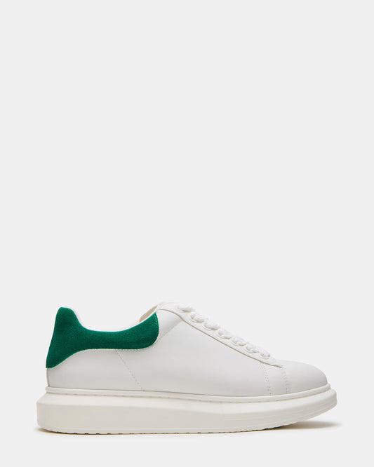 Steve Madden FROSTED Green Multi Men's Low-Top Lace-Up Sneaker
