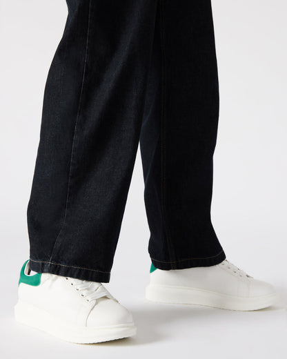 Steve Madden FROSTED Green Multi Men's Low-Top Lace-Up Sneaker