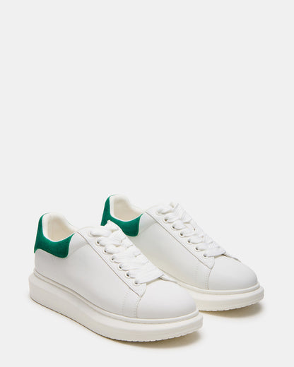 Steve Madden FROSTED Green Multi Men's Low-Top Lace-Up Sneaker