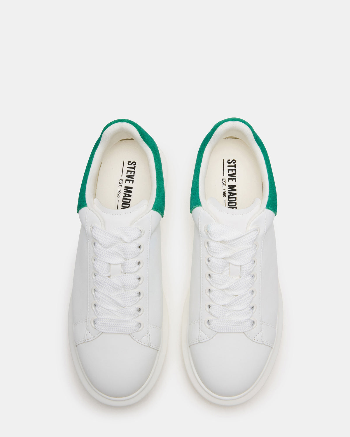 Steve Madden FROSTED Green Multi Men's Low-Top Lace-Up Sneaker