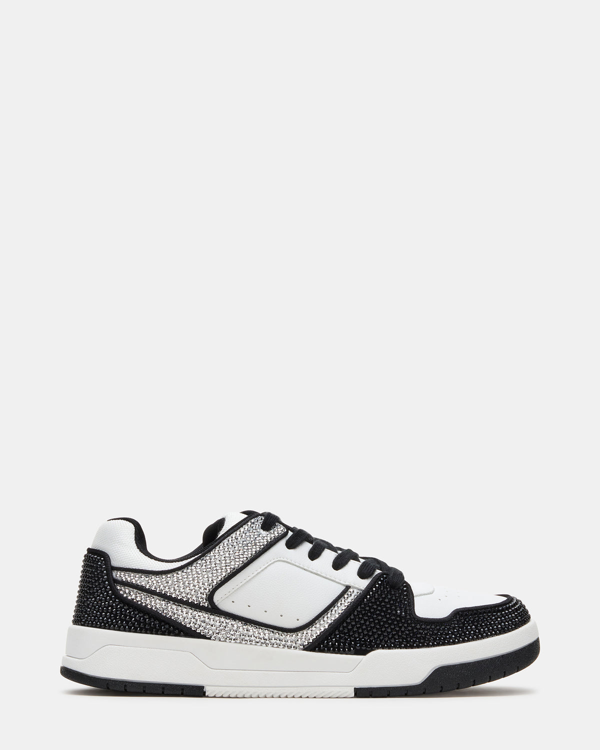 Steve Madden BUGLE Black Multi Men's Low-Top Lace-Up Sneaker