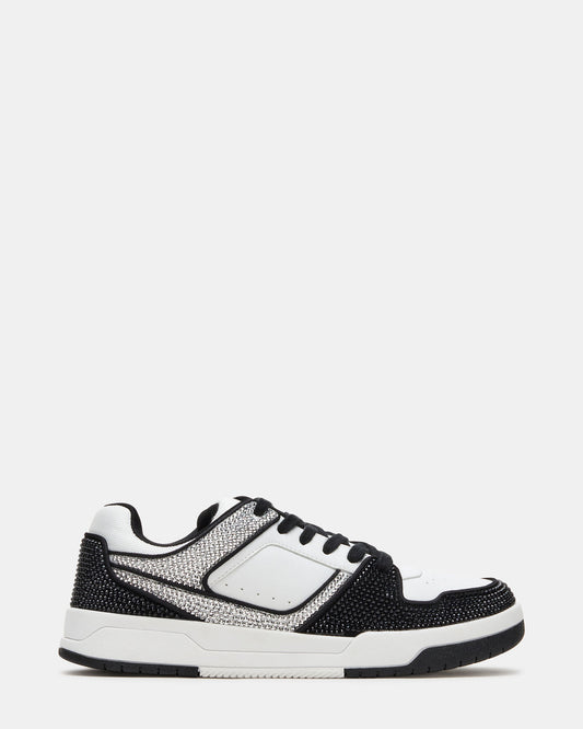 Steve Madden BUGLE Black Multi Men's Low-Top Lace-Up Sneaker
