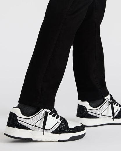 Steve Madden BUGLE Black Multi Men's Low-Top Lace-Up Sneaker