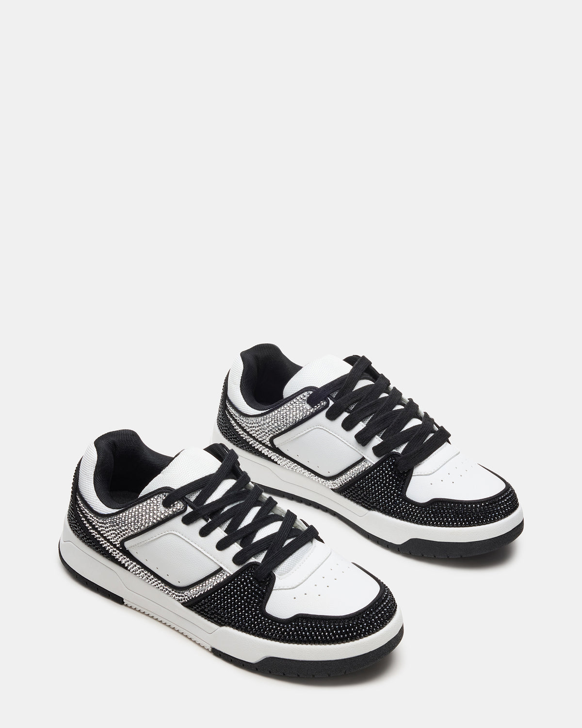 Steve Madden BUGLE Black Multi Men's Low-Top Lace-Up Sneaker