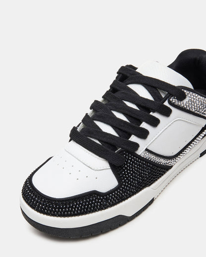 Steve Madden BUGLE Black Multi Men's Low-Top Lace-Up Sneaker
