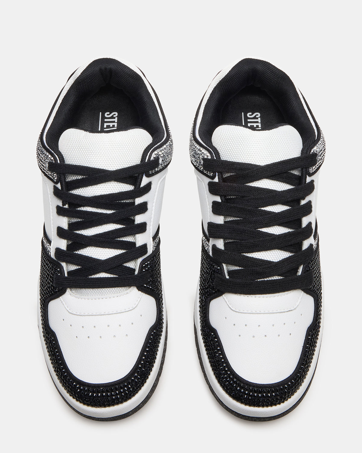 Steve Madden BUGLE Black Multi Men's Low-Top Lace-Up Sneaker