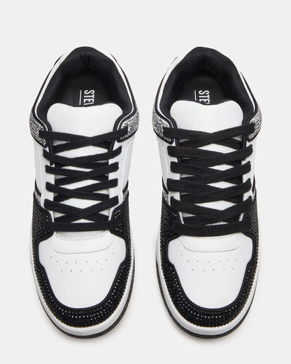 Steve Madden BUGLE Black Multi Men's Low-Top Lace-Up Sneaker