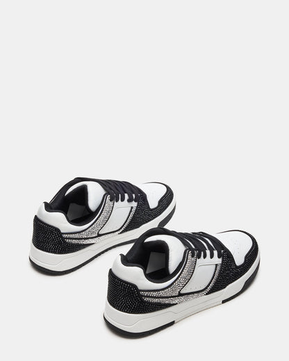 Steve Madden BUGLE Black Multi Men's Low-Top Lace-Up Sneaker