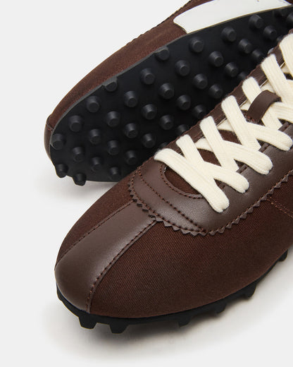 Steve Madden PUZZLE Brown Low-Top Lace-Up Men's Sneaker