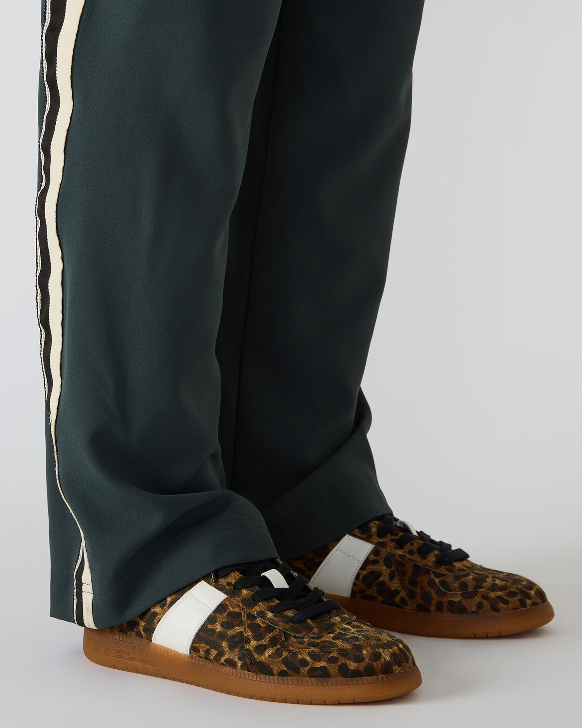 Steve Madden DIXON Leopard Low-Top Panel Men's Sneaker