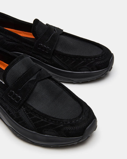 Steve Madden PARRISH Black Low-Top Slip-On Men's Sneaker