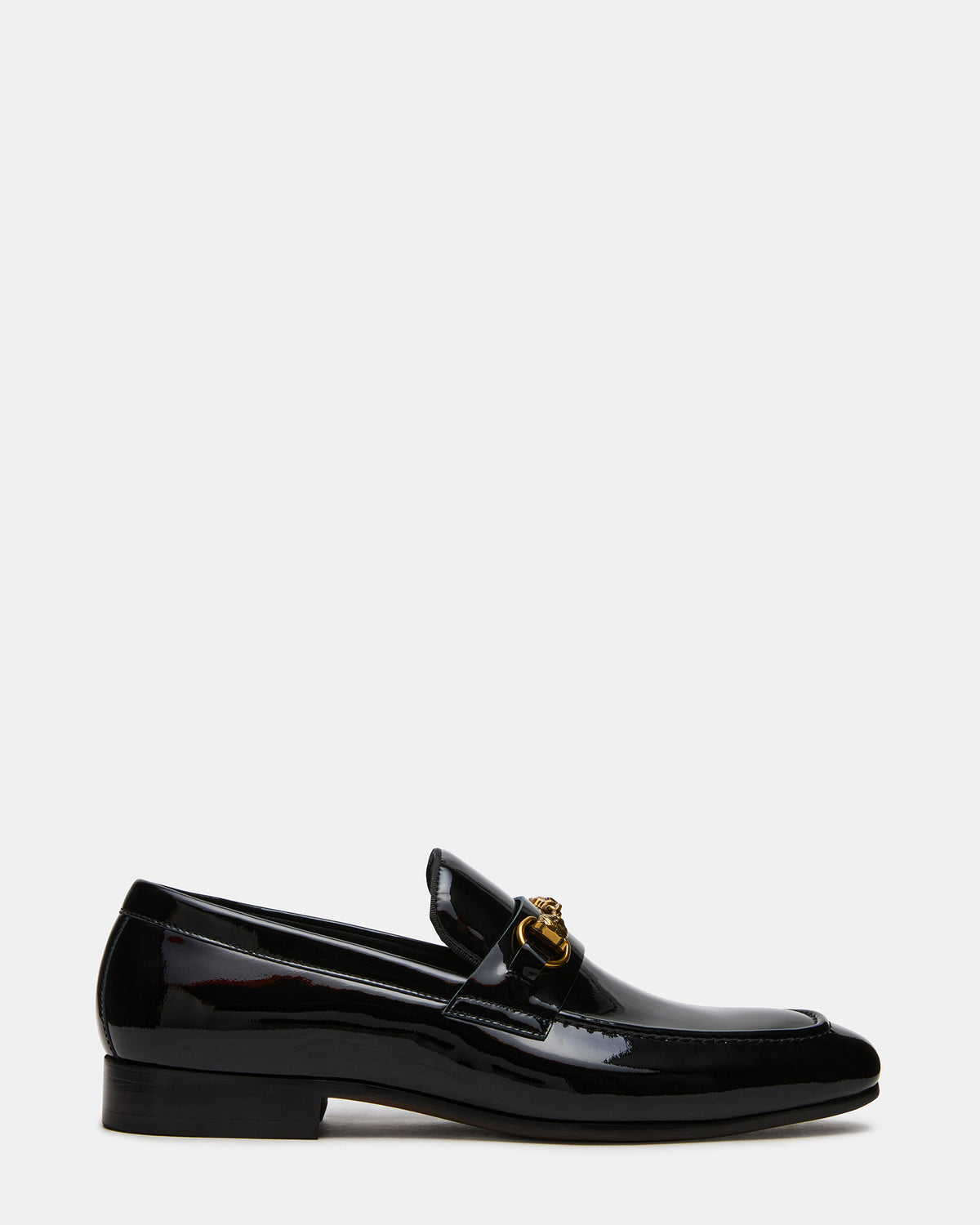 Steve Madden JAKIRO Black Patent Slip-On Dress Men's Loafer
