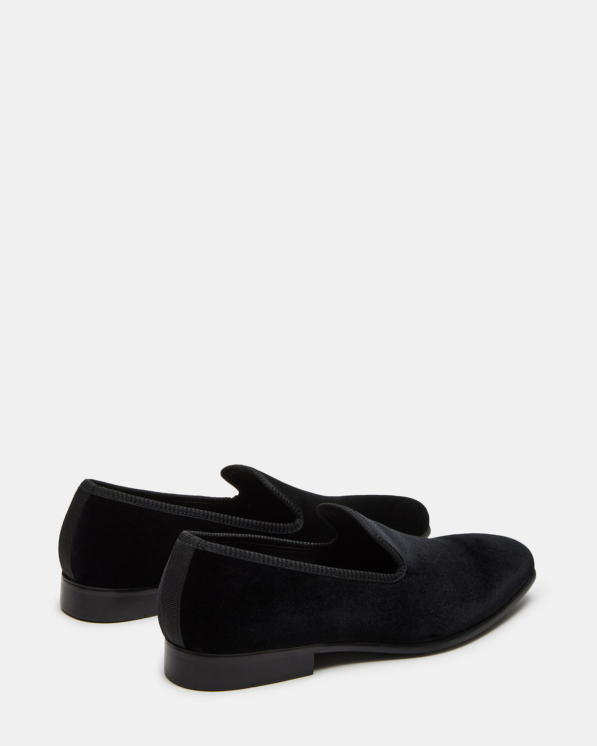 Steve Madden BANNOCH Black Velvet Men's Slip-On Loafer