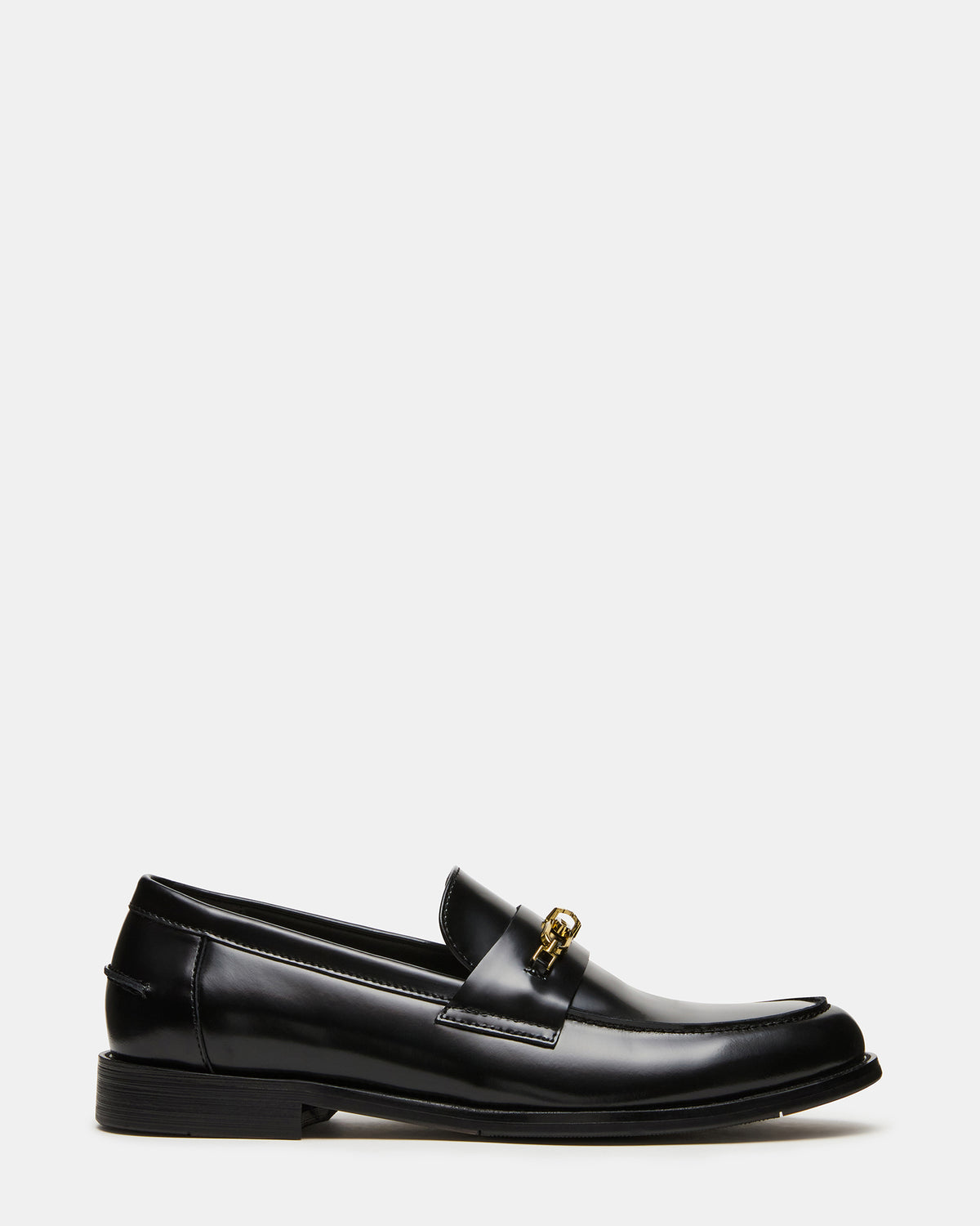 Steve Madden NEVINN Black Slip-On Dress Men's Loafer
