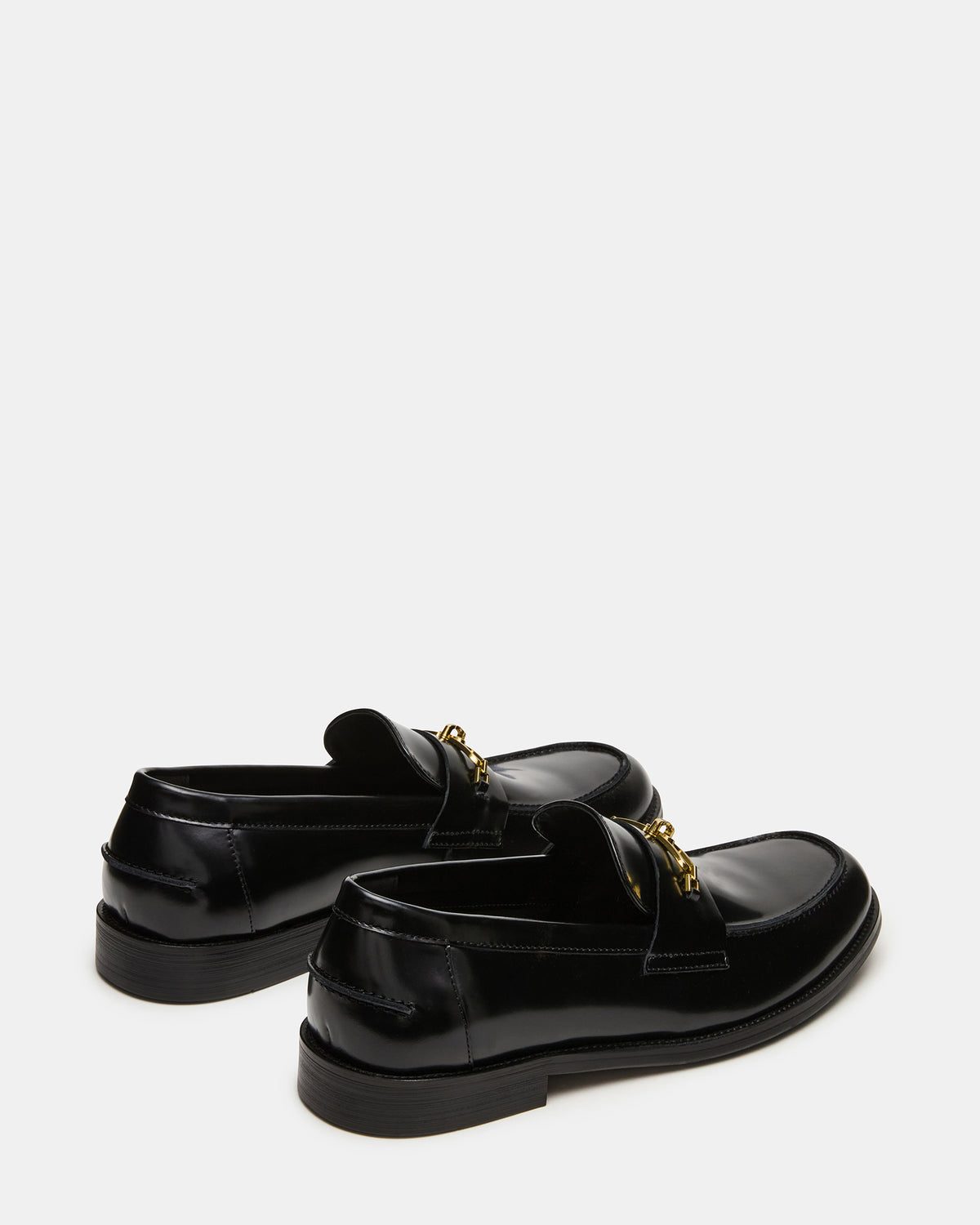 Steve Madden NEVINN Black Slip-On Dress Men's Loafer
