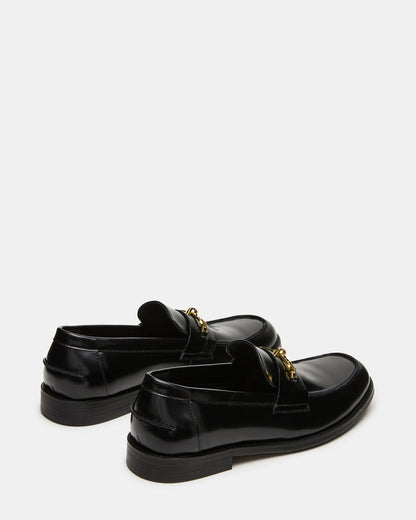Steve Madden NEVINN Black Slip-On Dress Men's Loafer