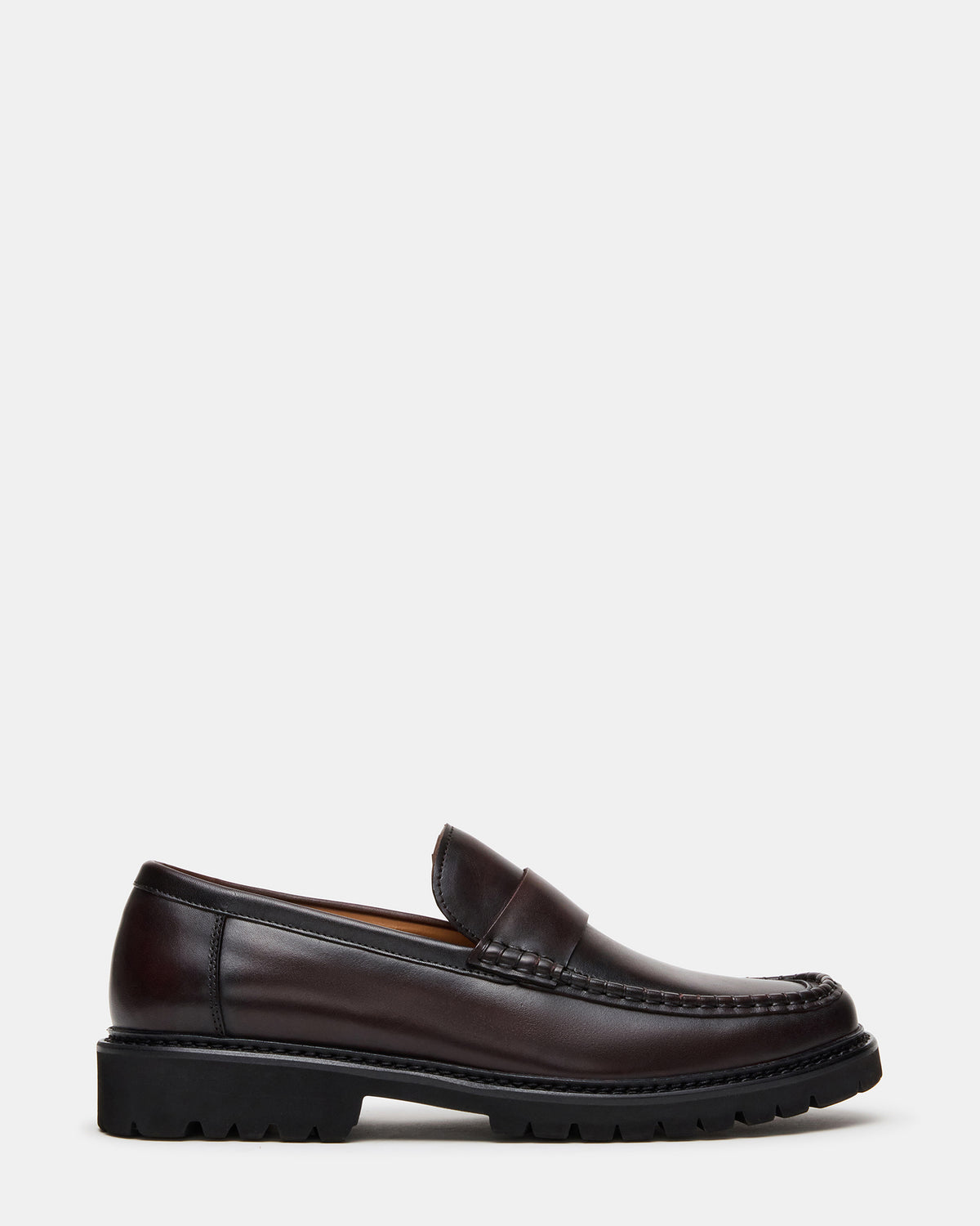 Steve Madden BRODIE Brown Slip-On Lug Men's Loafer
