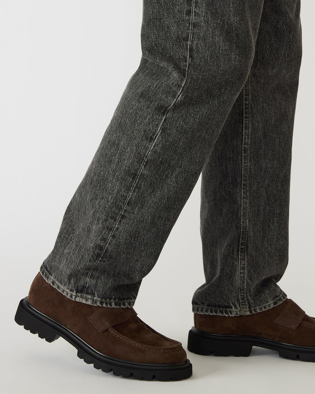 Steve Madden RADKIN Brown Suede Slip-On Dress Men's Loafer
