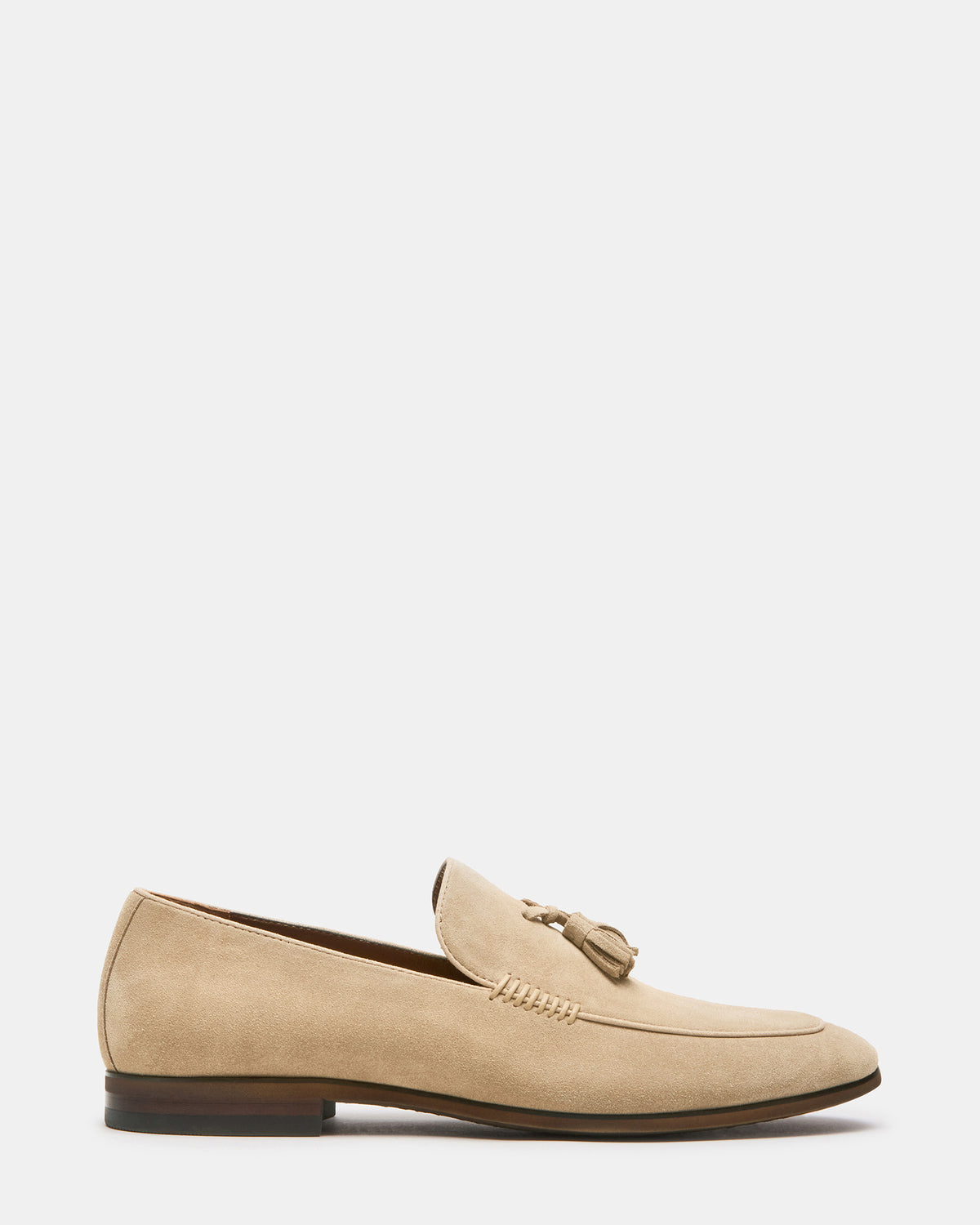 Steve Madden ONDRE Sand Suede Tassel Slip-On Men's Loafer