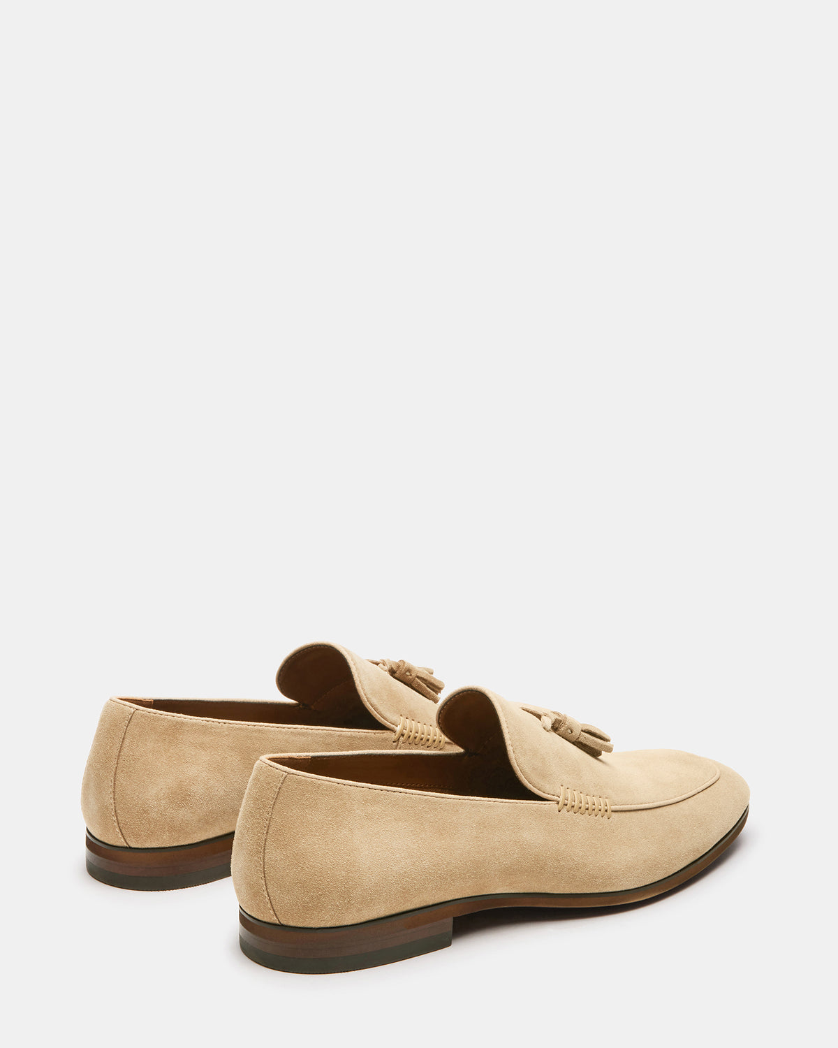 Steve Madden ONDRE Sand Suede Tassel Slip-On Men's Loafer