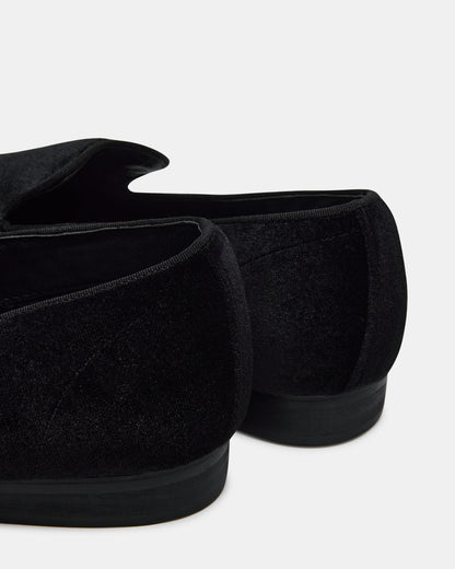 Steve Madden LAIGHT Black Velvet Men's Dress Shoes