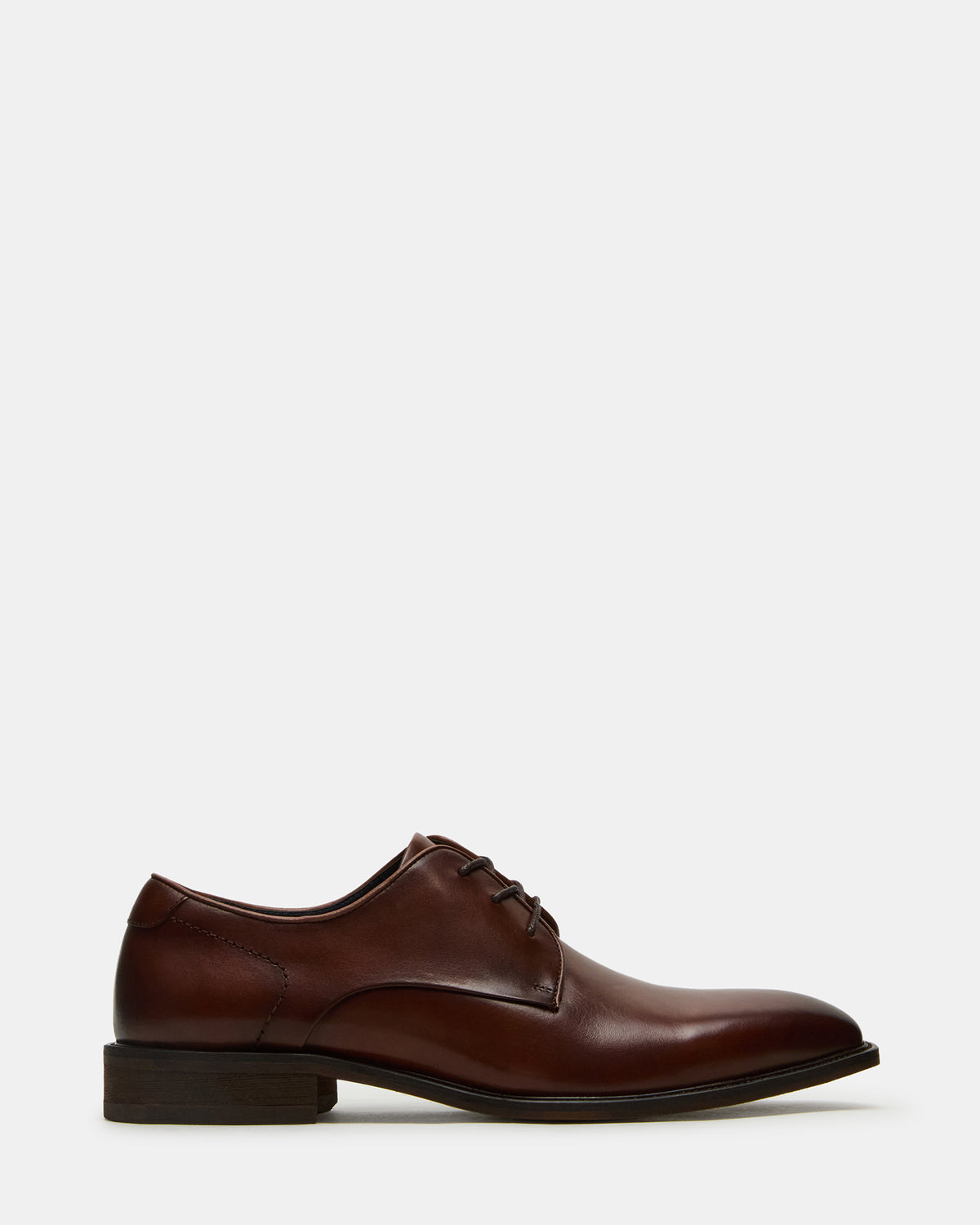 Steve Madden LELAND Tan Leather Lace-Up Men's Dress Shoe