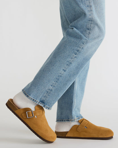 Steve Madden WILDERR Chestnut Suede Slip-On Men's Casual Clog