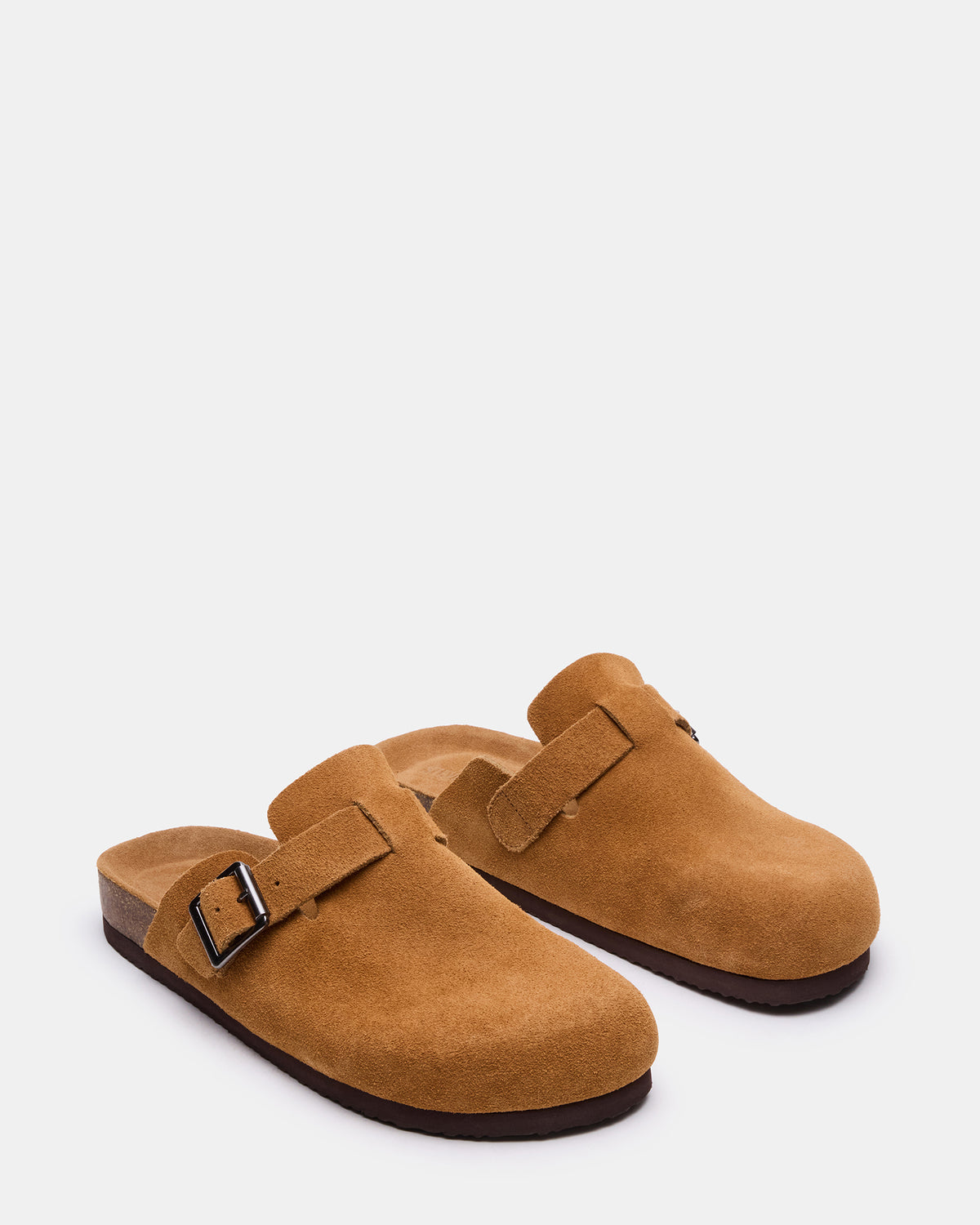 Steve Madden WILDERR Chestnut Suede Slip-On Men's Casual Clog