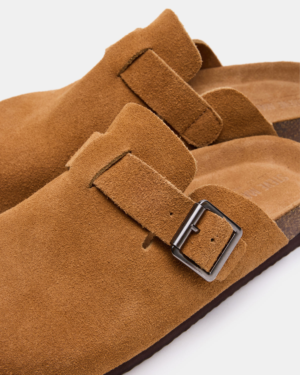 Steve Madden WILDERR Chestnut Suede Slip-On Men's Casual Clog