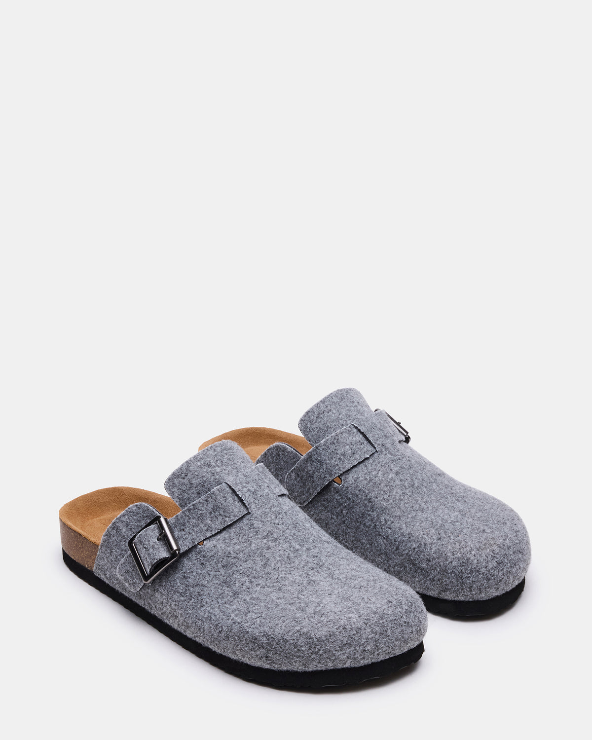 Steve Madden WILDERR Grey Flannel Slip-On Men's Casual Clog