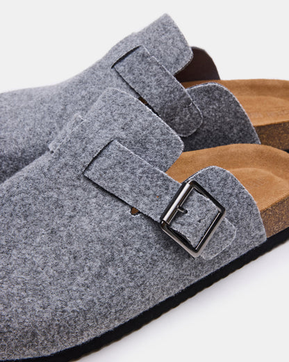 Steve Madden WILDERR Grey Flannel Slip-On Men's Casual Clog