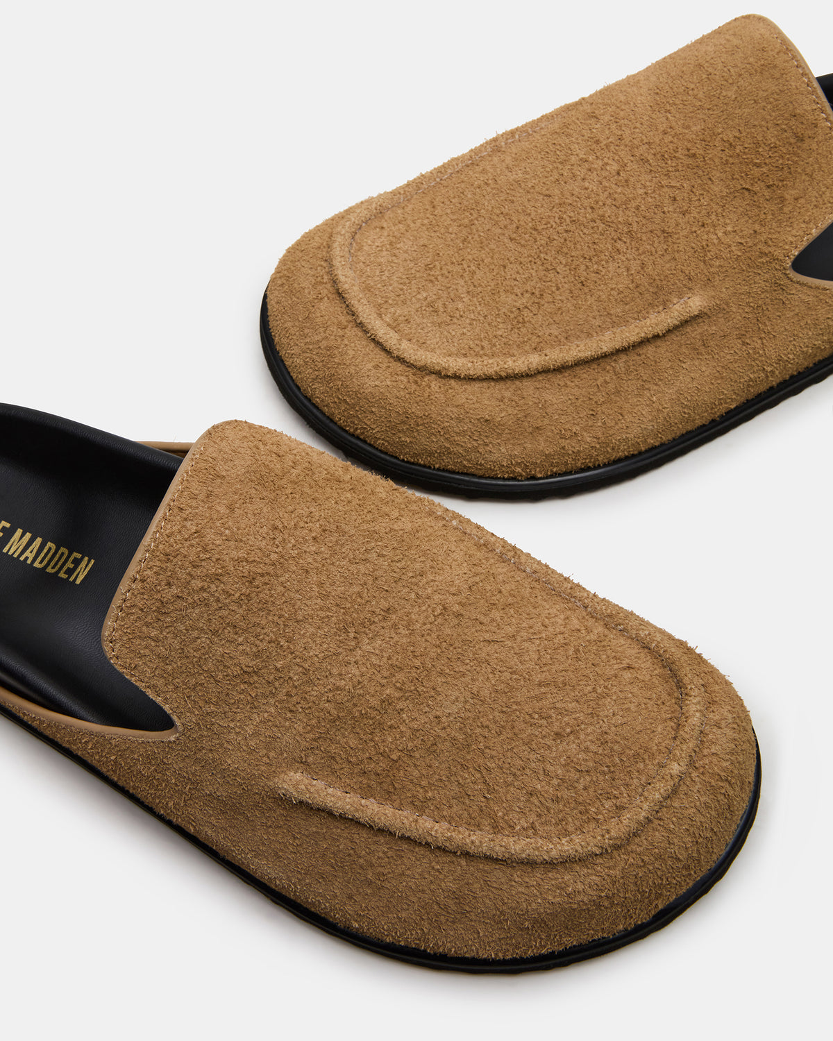 Steve Madden LUCIO Tan Suede Slip-On Men's Casual Clog